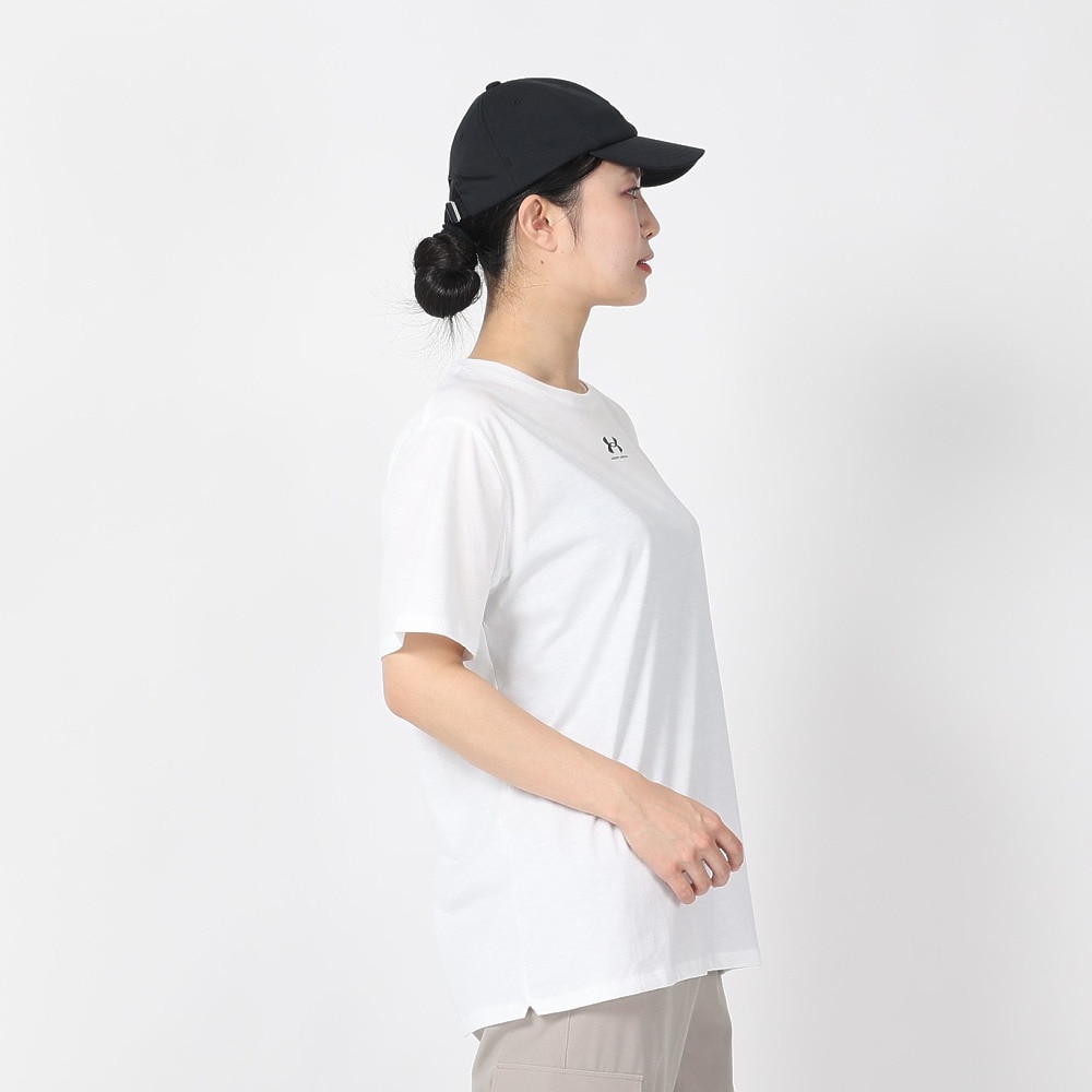 アンダーアーマー（UNDER ARMOUR）（レディース）キャンパス オーバーサイズ ショートスリーブTシャツ 1387193 100