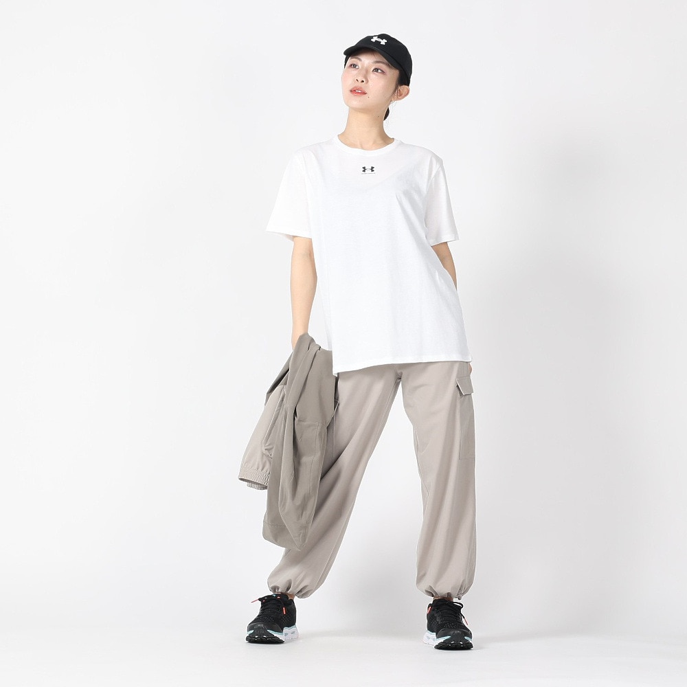 アンダーアーマー（UNDER ARMOUR）（レディース）キャンパス オーバーサイズ ショートスリーブTシャツ 1387193 100