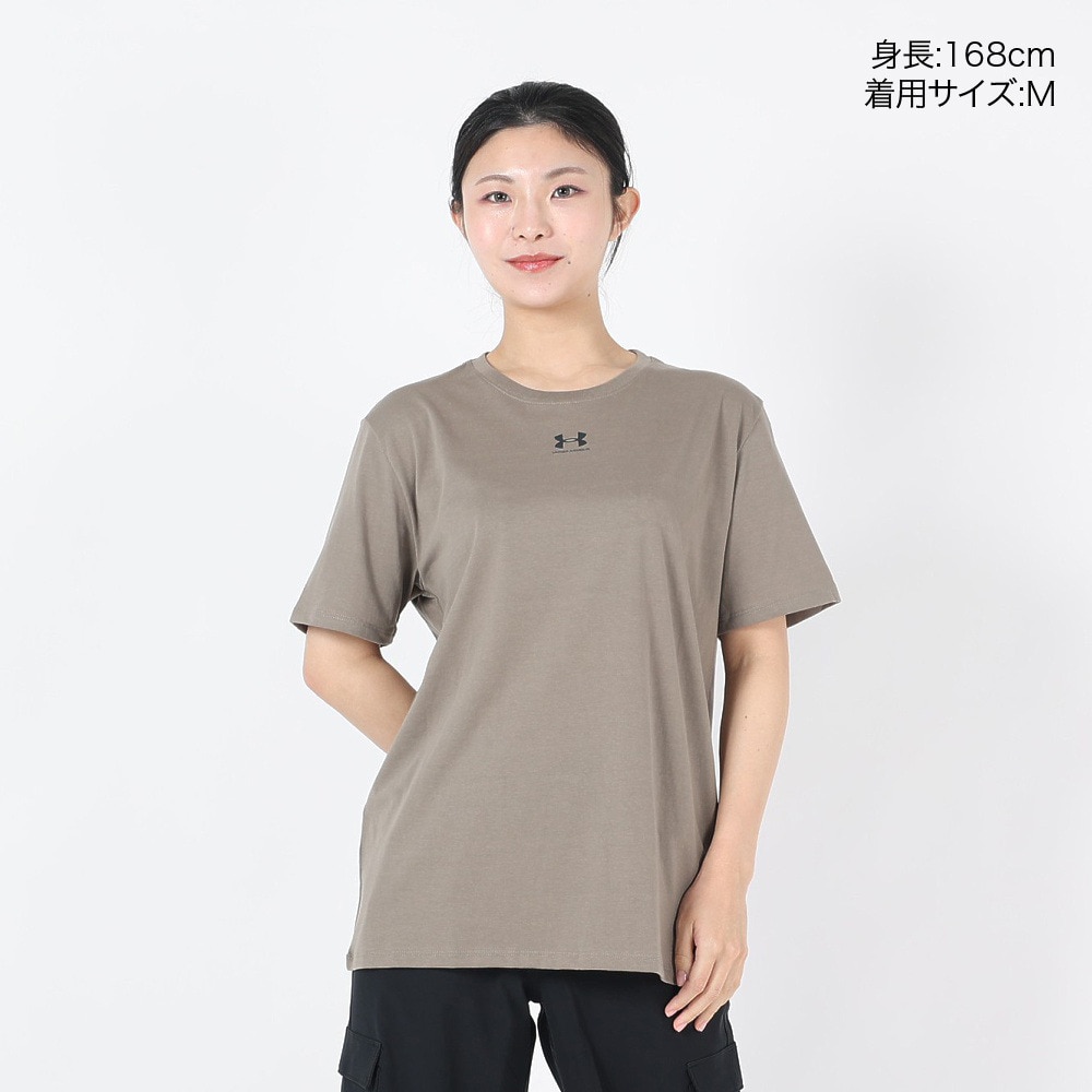 アンダーアーマー（UNDER ARMOUR）（レディース）キャンパス オーバーサイズ ショートスリーブTシャツ 1387193 200