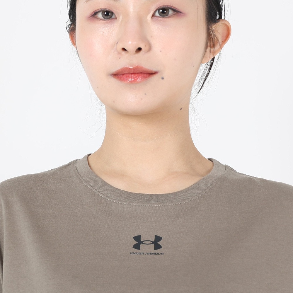 アンダーアーマー（UNDER ARMOUR）（レディース）キャンパス オーバーサイズ ショートスリーブTシャツ 1387193 200