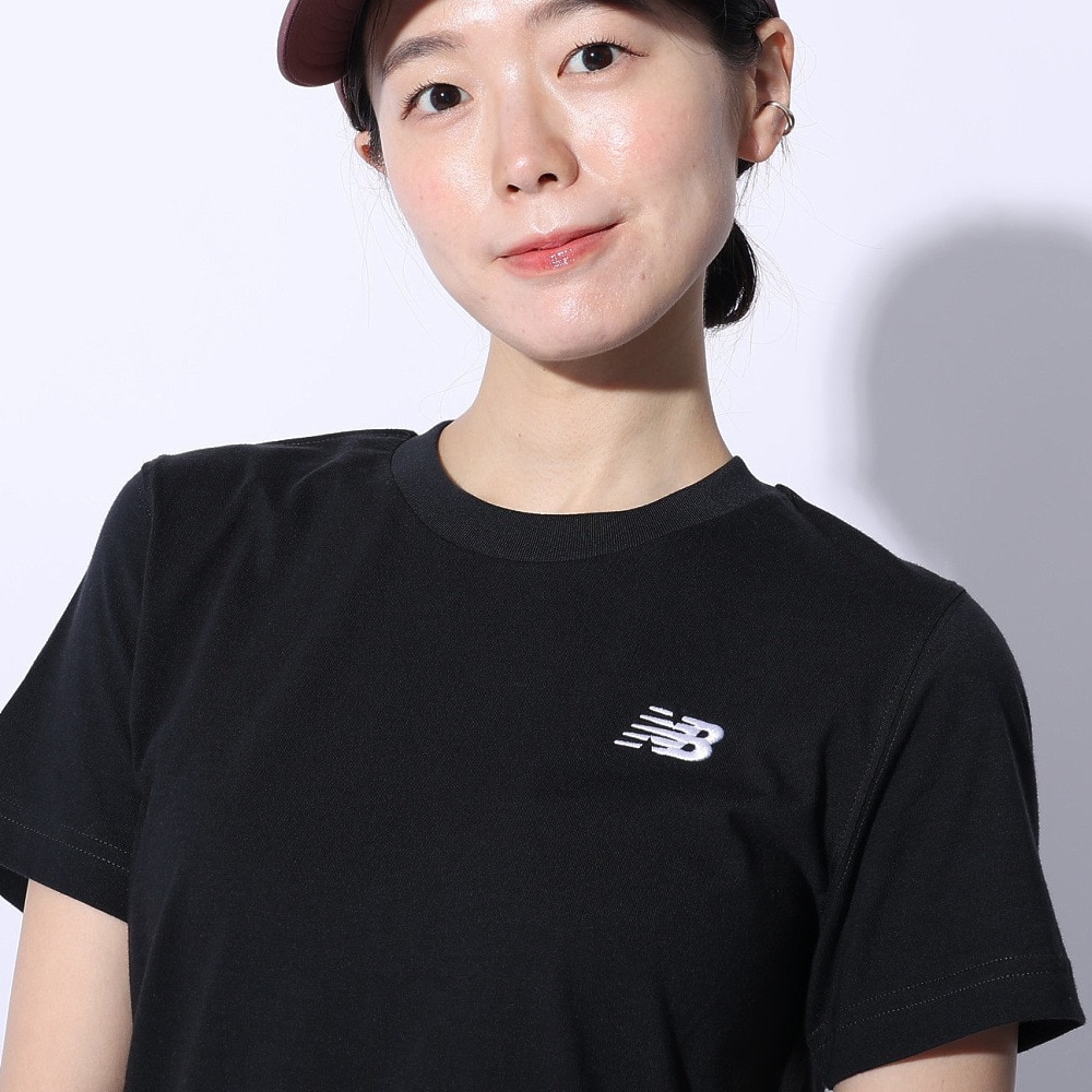 ニューバランス（new balance）（レディース）Small Logo 半袖Tシャツ WT41509BK