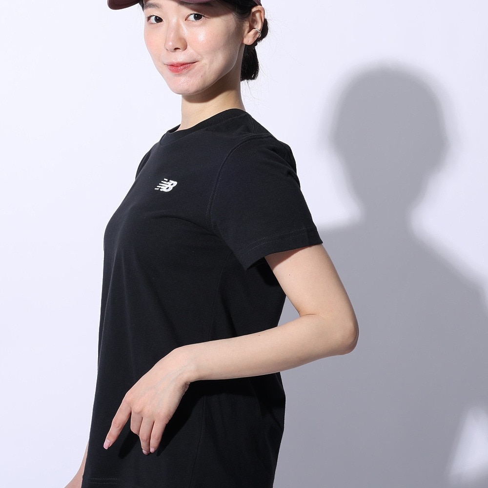 ニューバランス（new balance）（レディース）Small Logo 半袖Tシャツ WT41509BK