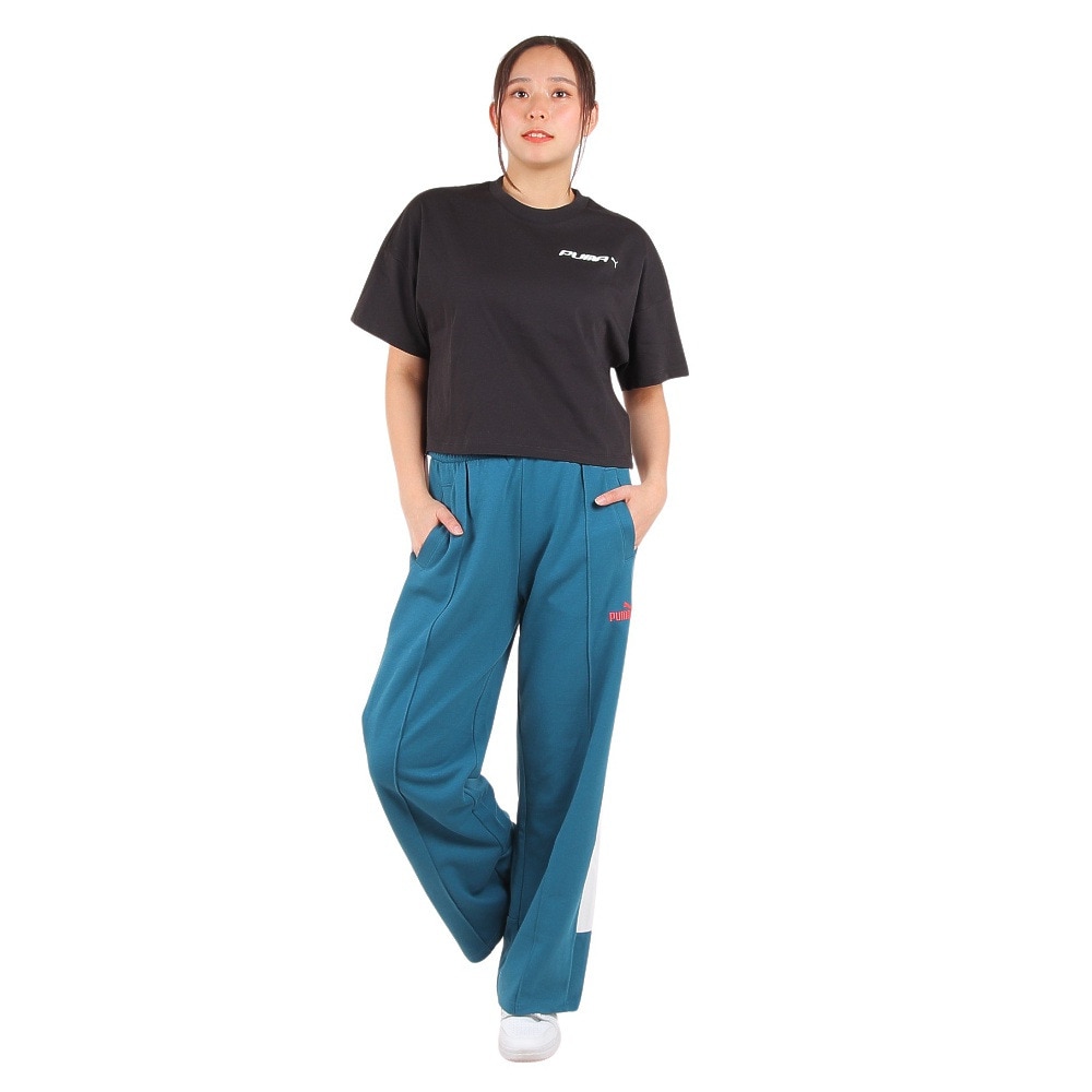 プーマ（PUMA）（レディース）CORE HERITAGE MX 半袖Tシャツ 680702 01 BLK