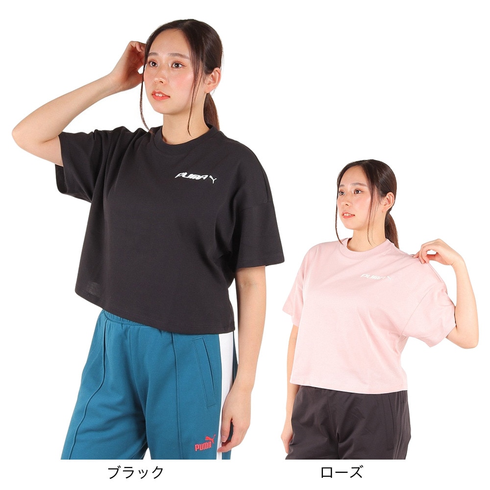 プーマ（PUMA）（レディース）CORE HERITAGE MX 半袖Tシャツ 680702 47 ROS