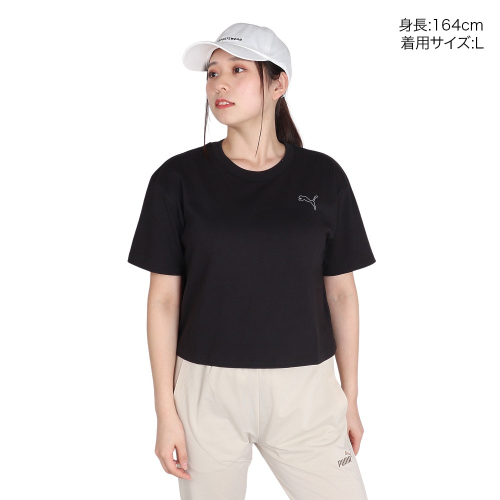 プーマ（PUMA）（レディース）MOTION MX 半袖Tシャツ 680718 01 BLK