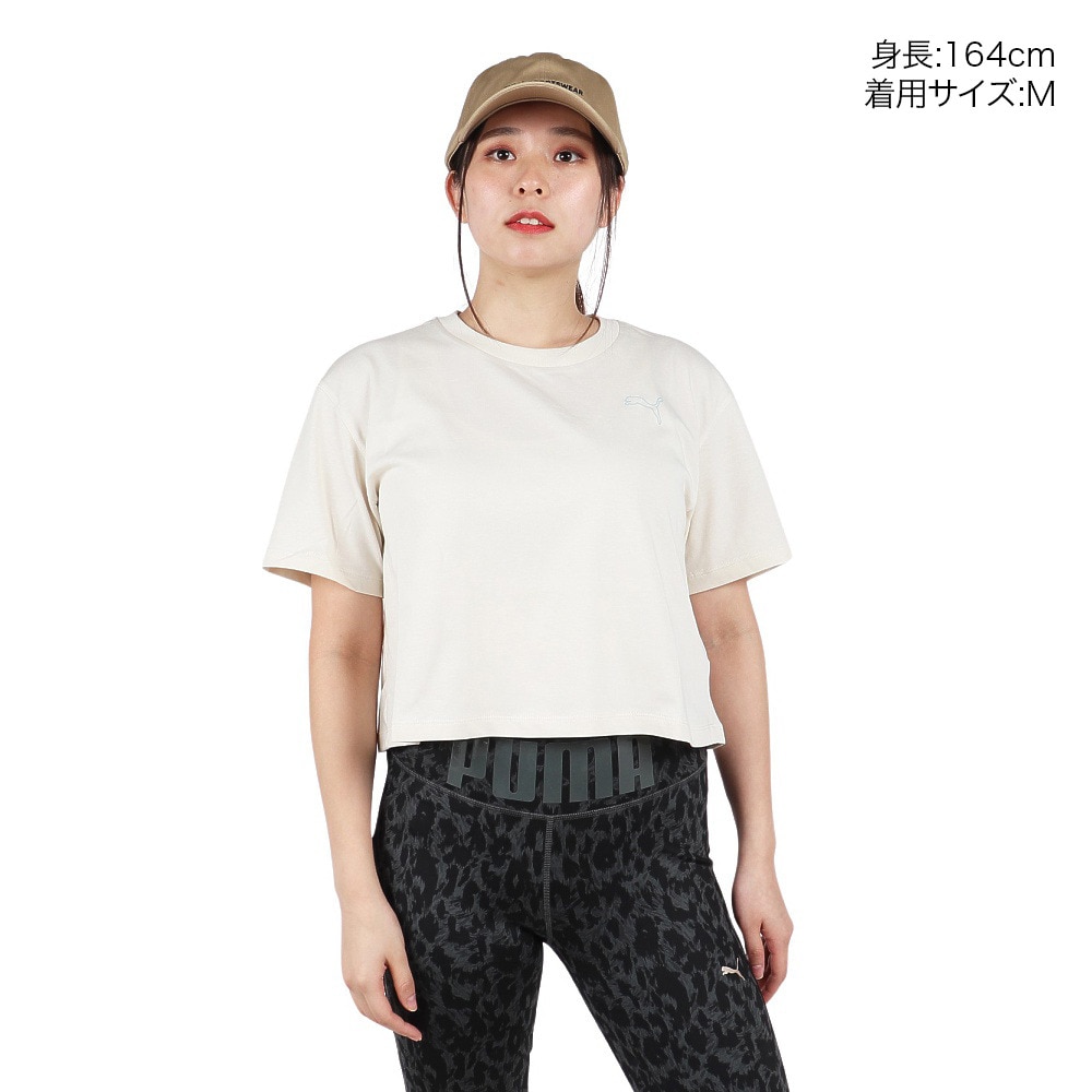 プーマ（PUMA）（レディース）MOTION MX 半袖Tシャツ 680718 87 BEG