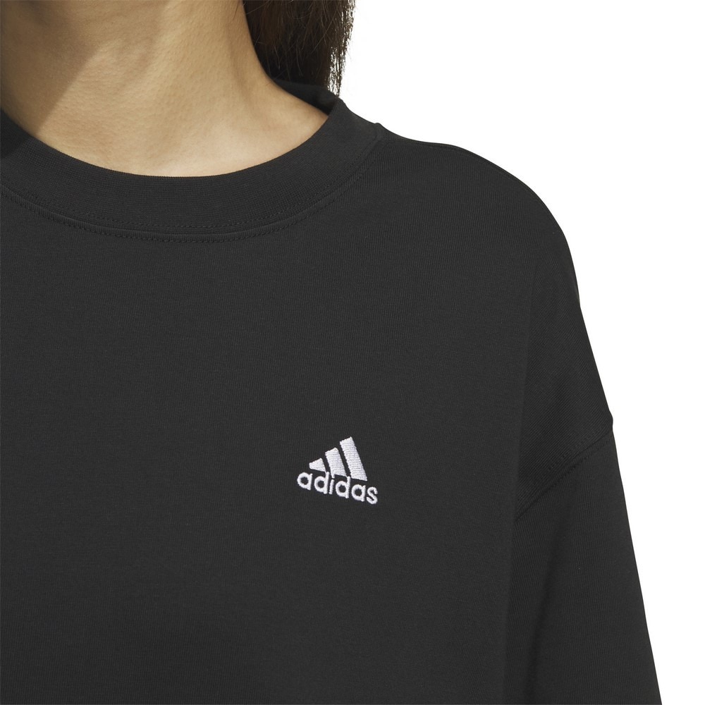 アディダス（adidas）（レディース）エッセンシャルズ プラス スモールロゴ 半袖Tシャツ KVF87-JF1427