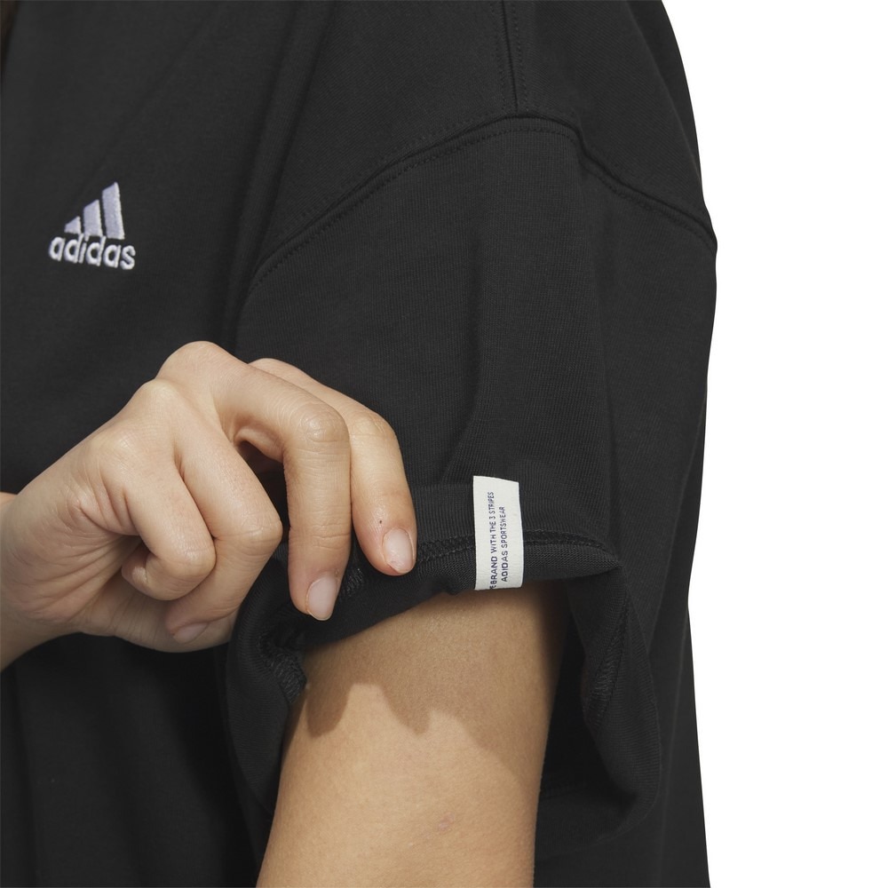 アディダス（adidas）（レディース）エッセンシャルズ プラス スモールロゴ 半袖Tシャツ KVF87-JF1427