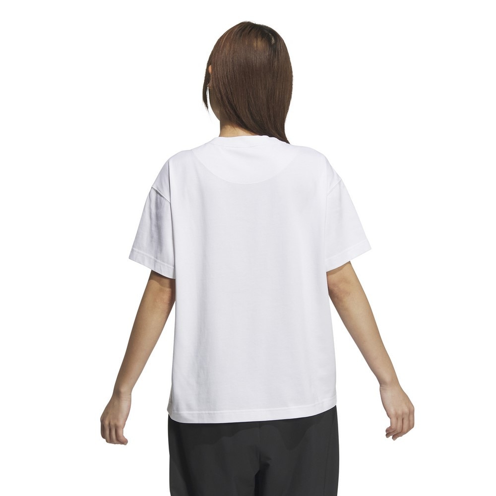 アディダス（adidas）（レディース）エッセンシャルズ プラス スモールロゴ 半袖Tシャツ KVF87-JF1428