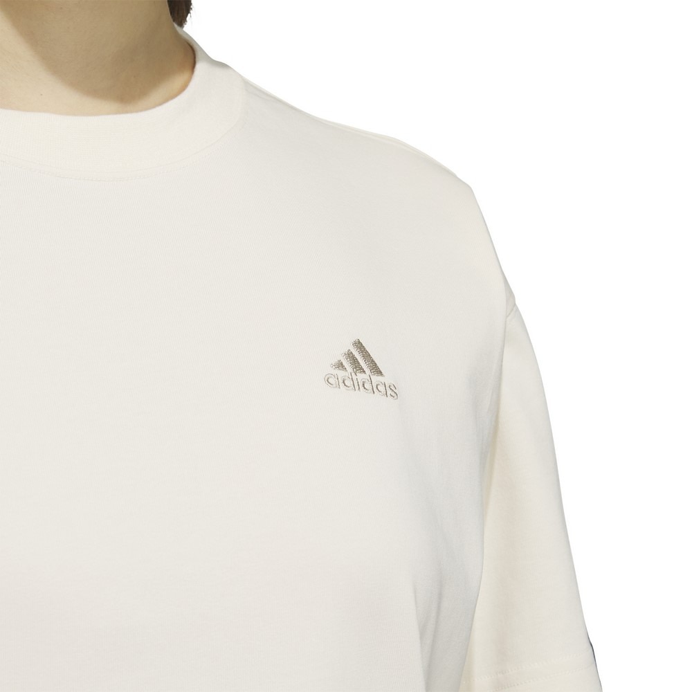 アディダス（adidas）（レディース）エッセンシャルズ プラス スモールロゴ 半袖Tシャツ KVF87-JF1430