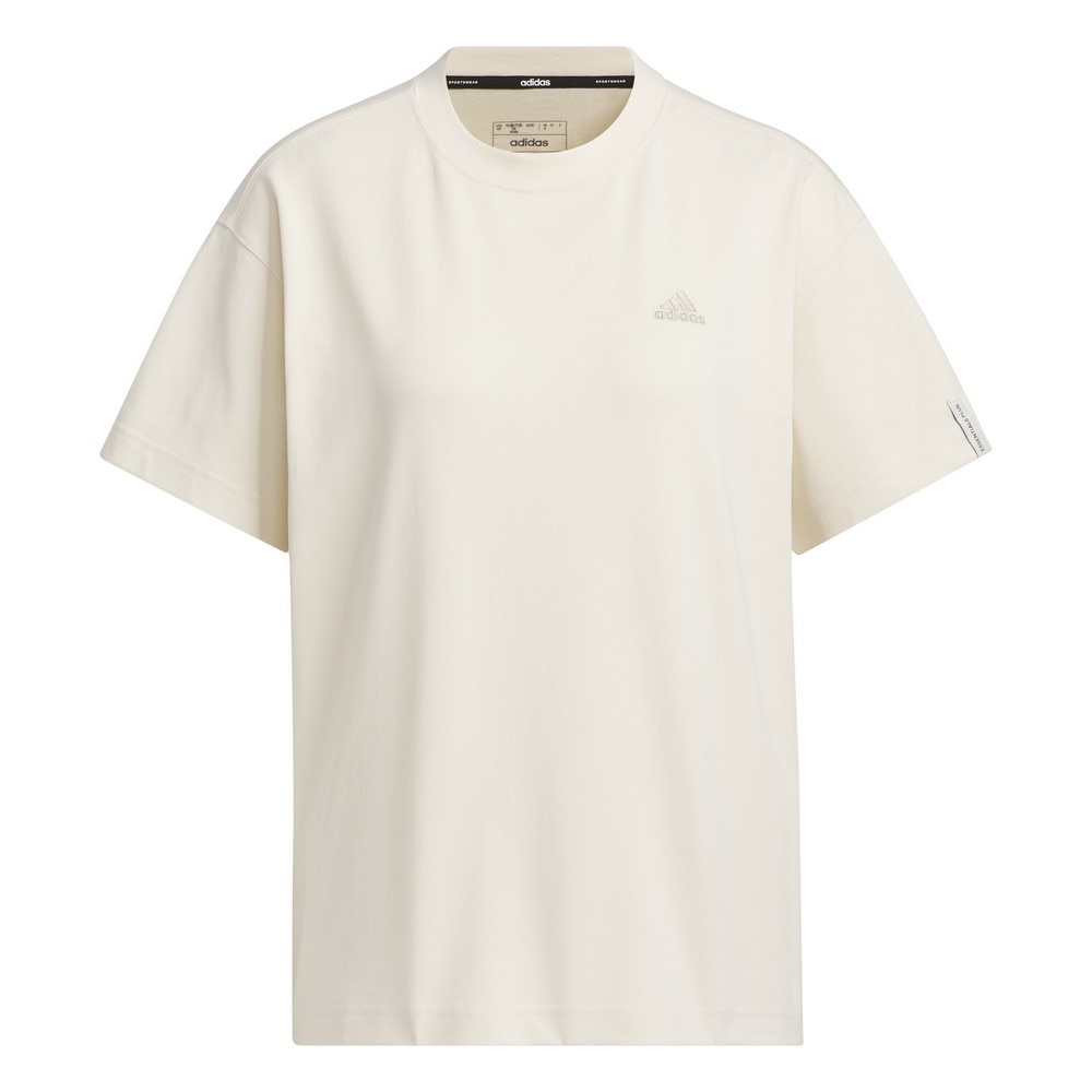 アディダス（adidas）（レディース）エッセンシャルズ プラス スモールロゴ 半袖Tシャツ KVF87-JF1430