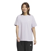 アディダス（adidas）（レディース）エッセンシャルズ プラス スモールロゴ 半袖Tシャツ KVF87-JF1431