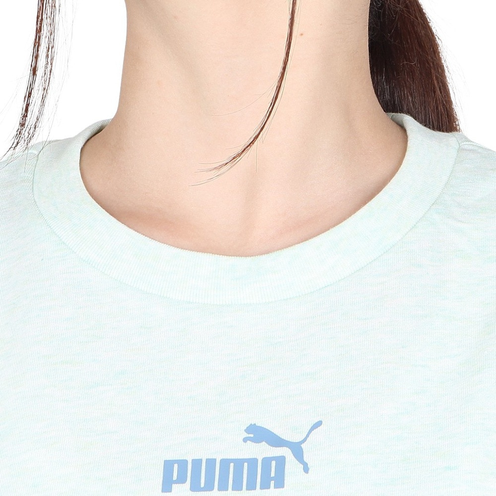 プーマ（PUMA）（レディース）ESS+ MX NO1 ロゴ リラックス 半袖 Tシャツ 680747 88 ENM