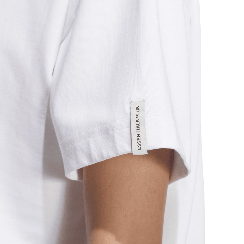 アディダス（adidas）（レディース）エッセンシャルズ プラス スモールロゴ 半袖Tシャツ JUP50-JW4521