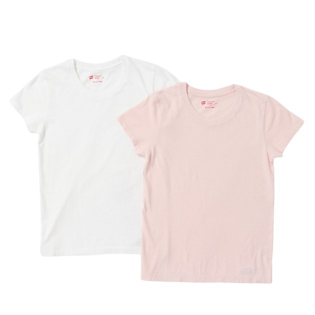 ヘインズ（Hanes）（レディース）クルーネックTシャツ 5.3oz 2枚組 