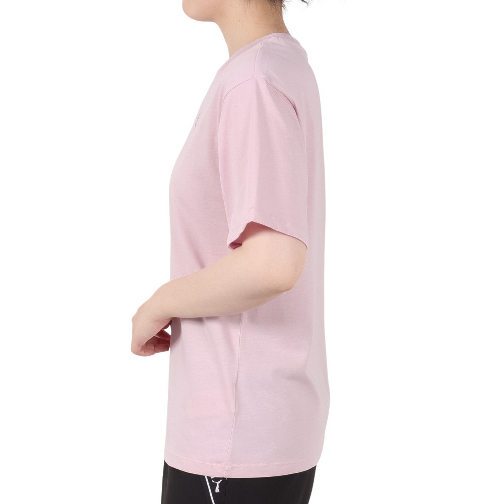 プーマ（PUMA）（レディース）ESS MX キャット ロゴ リラックス 半袖 Tシャツ 686915 90 ROS