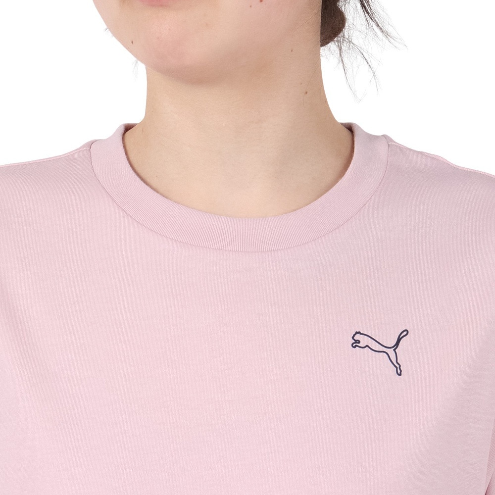プーマ（PUMA）（レディース）ESS MX キャット ロゴ リラックス 半袖 Tシャツ 686915 90 ROS