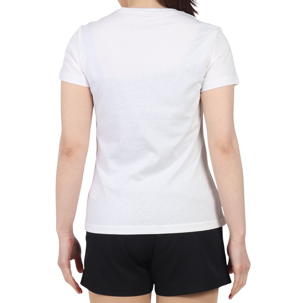 プーマ（PUMA）（レディース）ESS スモール NO.1 半袖Tシャツ 687596 02 WHT