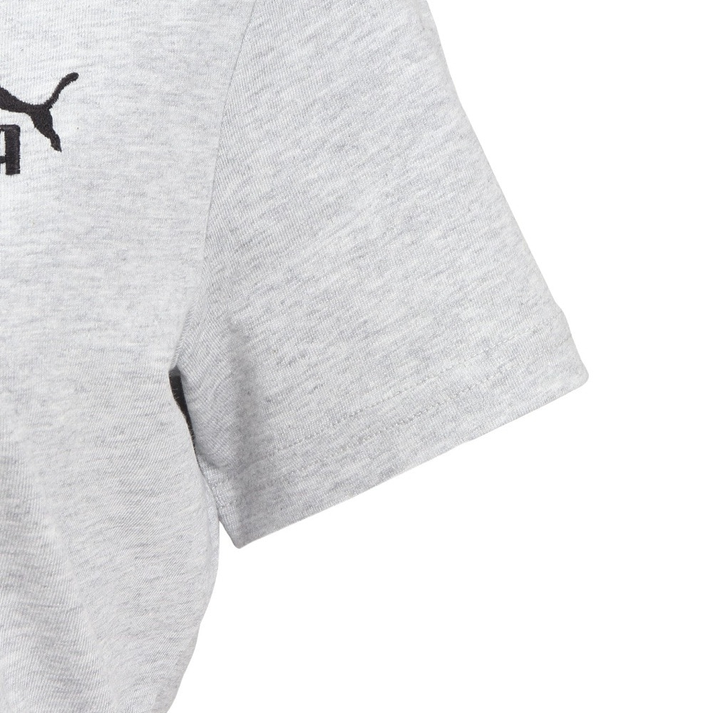プーマ（PUMA）（レディース）エッセンシャル スモール NO.1 Tシャツ 687596 04 LGRY