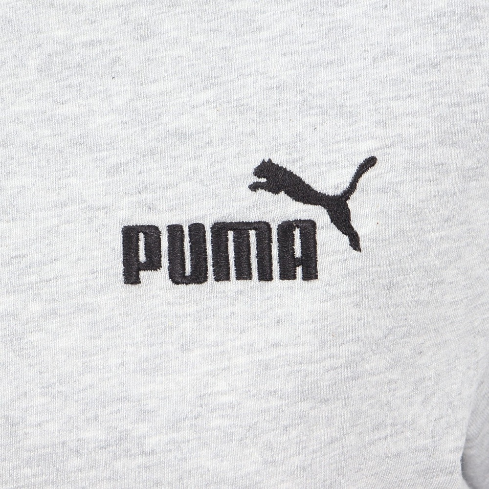 プーマ（PUMA）（レディース）エッセンシャル スモール NO.1 Tシャツ 687596 04 LGRY