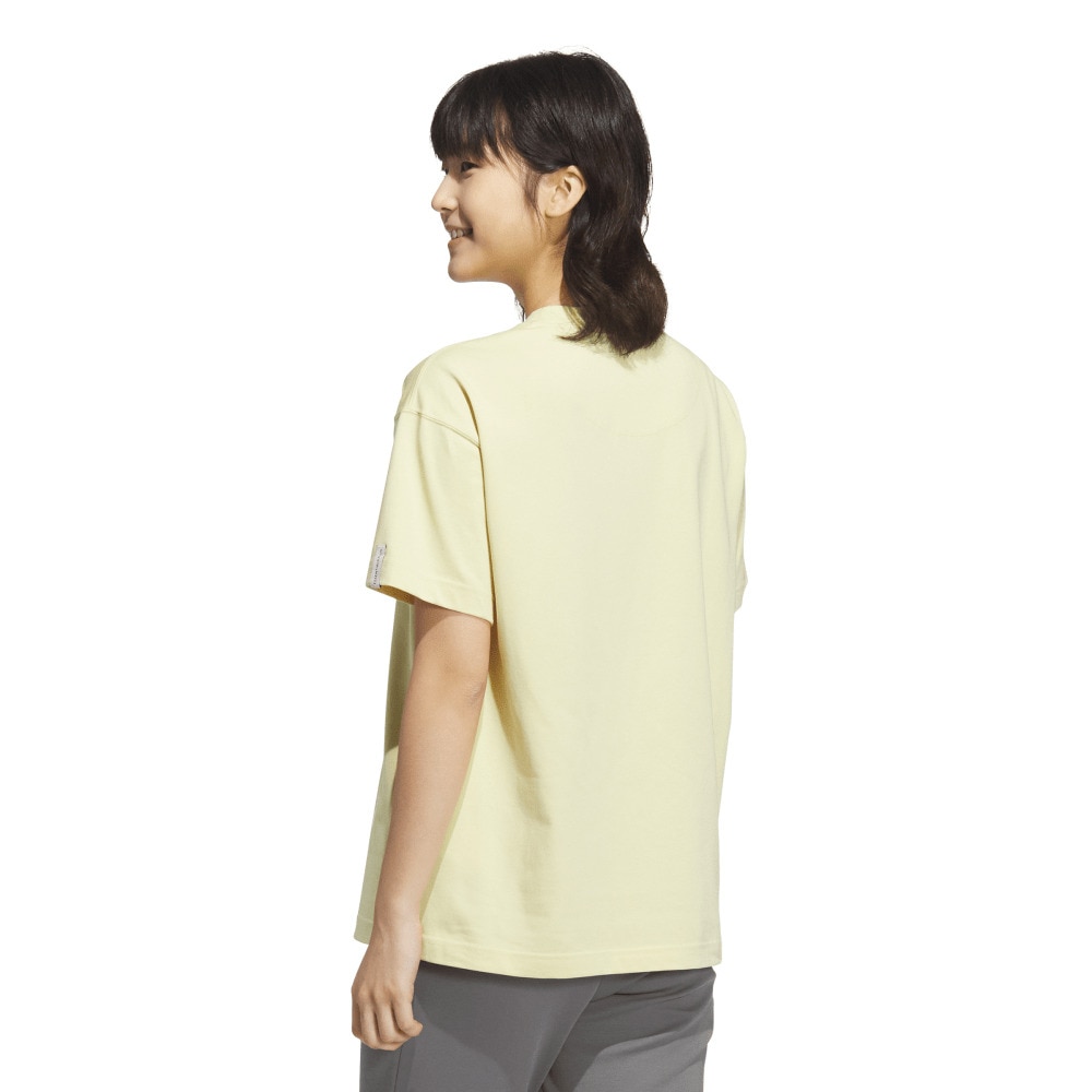 アディダス（adidas）（レディース）エッセンシャルズ プラス スモールロゴ 半袖Tシャツ JUP50-JW4523