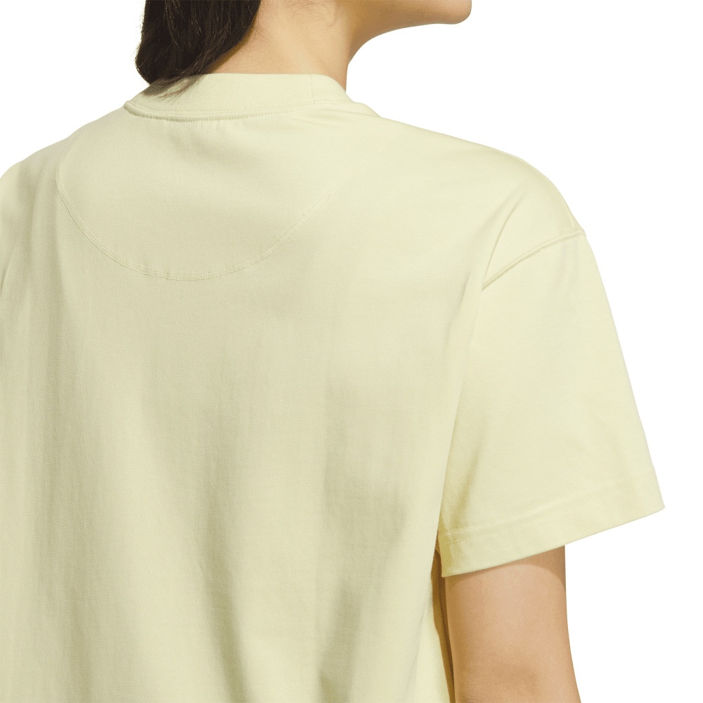 アディダス（adidas）（レディース）エッセンシャルズ プラス スモールロゴ 半袖Tシャツ JUP50-JW4523