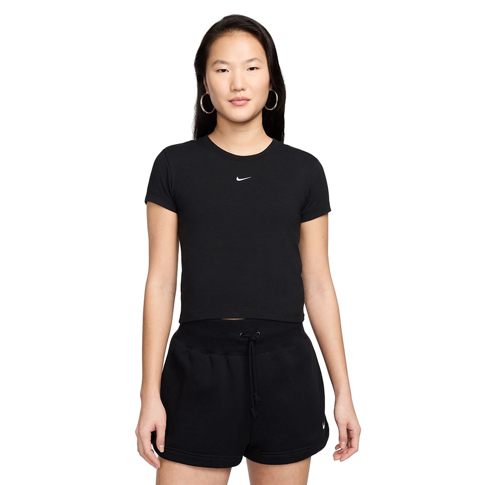 ナイキ（NIKE）（レディース）スポーツウェア チル ニット 半袖Tシャツ FV5509-010