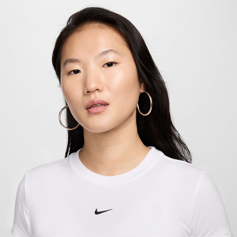 ナイキ（NIKE）（レディース）スポーツウェア チル ニット 半袖Tシャツ FV5509-100