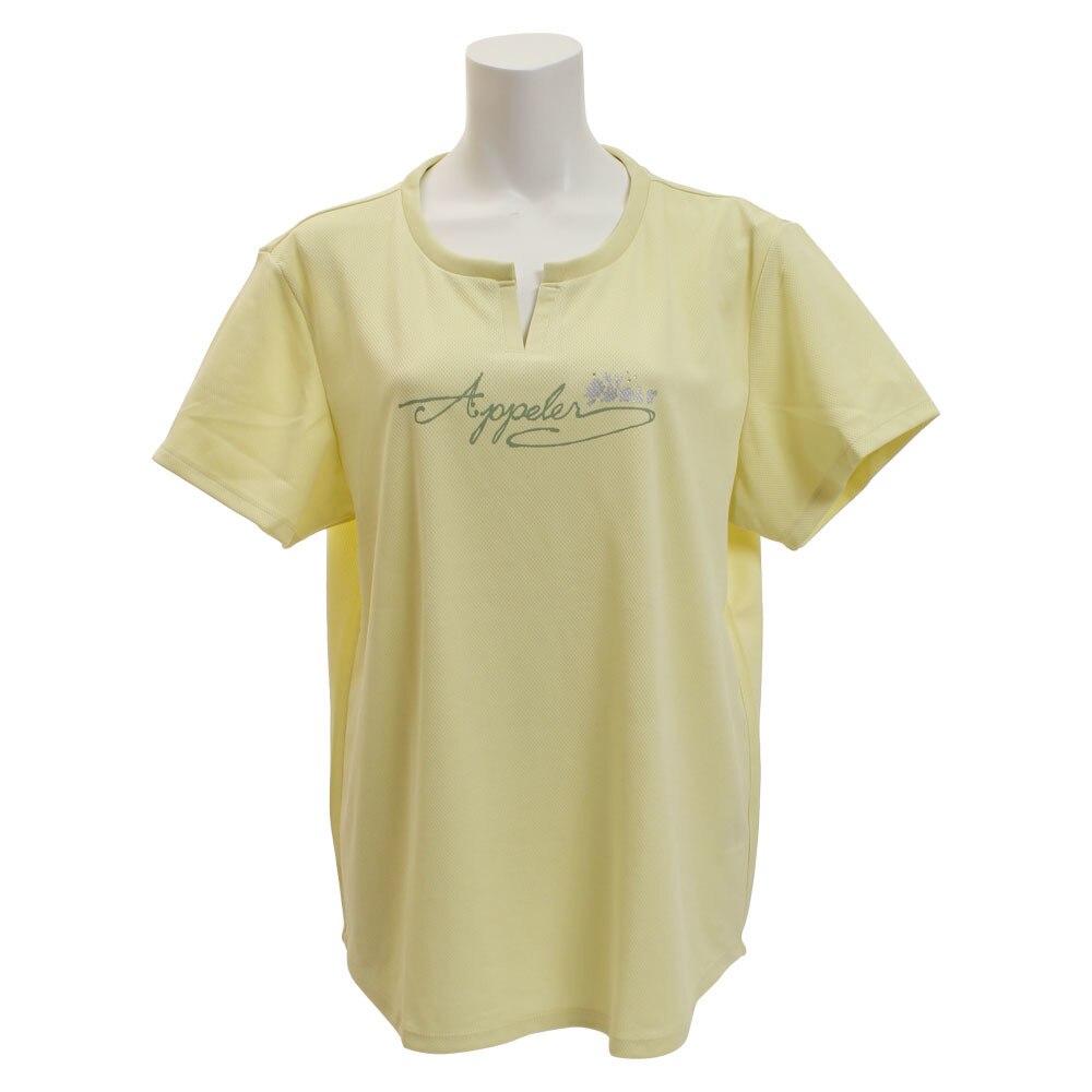  Tシャツ レディース 半袖 DRY PLUS KEY NECK HU18SCD864434LMN
