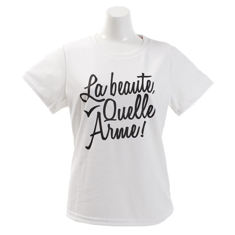  Tシャツ レディース 半袖 ドライプラス UVメッシュ 864D8CD5648 WHT オンライン価格