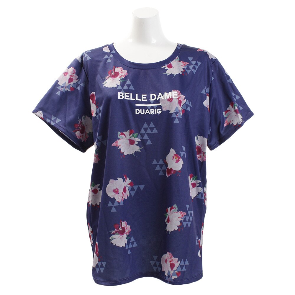  Tシャツ レディース 半袖 ドライプラス UVメッシュ 864D8CD5649 NVY オンライン価格