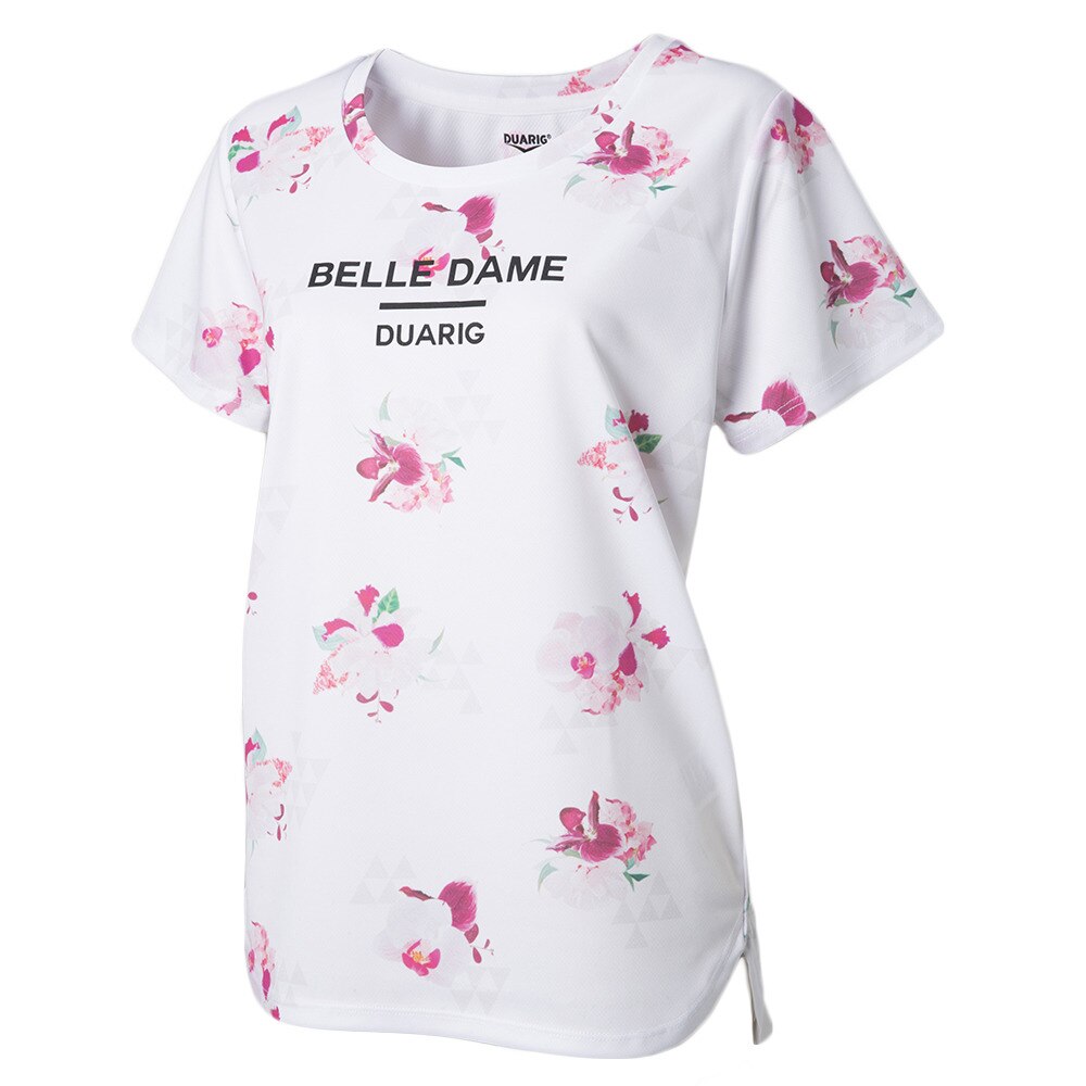  Tシャツ レディース 半袖 ドライプラス UVメッシュ 864D8CD5649 WHT