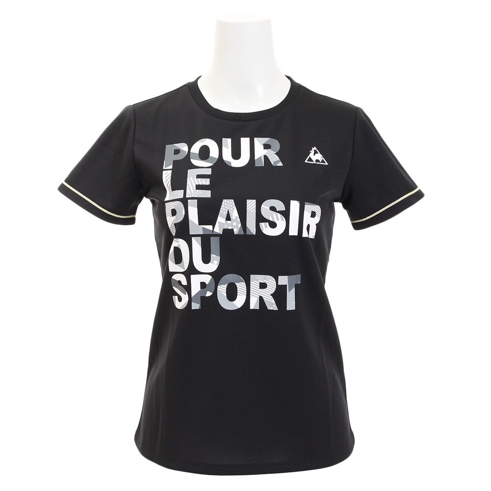  【多少の傷汚れありの為大奉仕】Tシヤツ QB-017273B-BLK オンライン価格