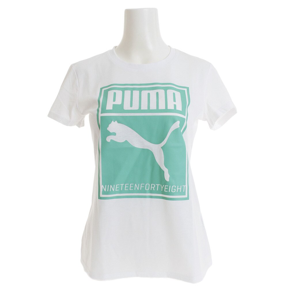  Tシャツ 半袖 ボックス ロゴ 845506 02 WHT オンライン価格