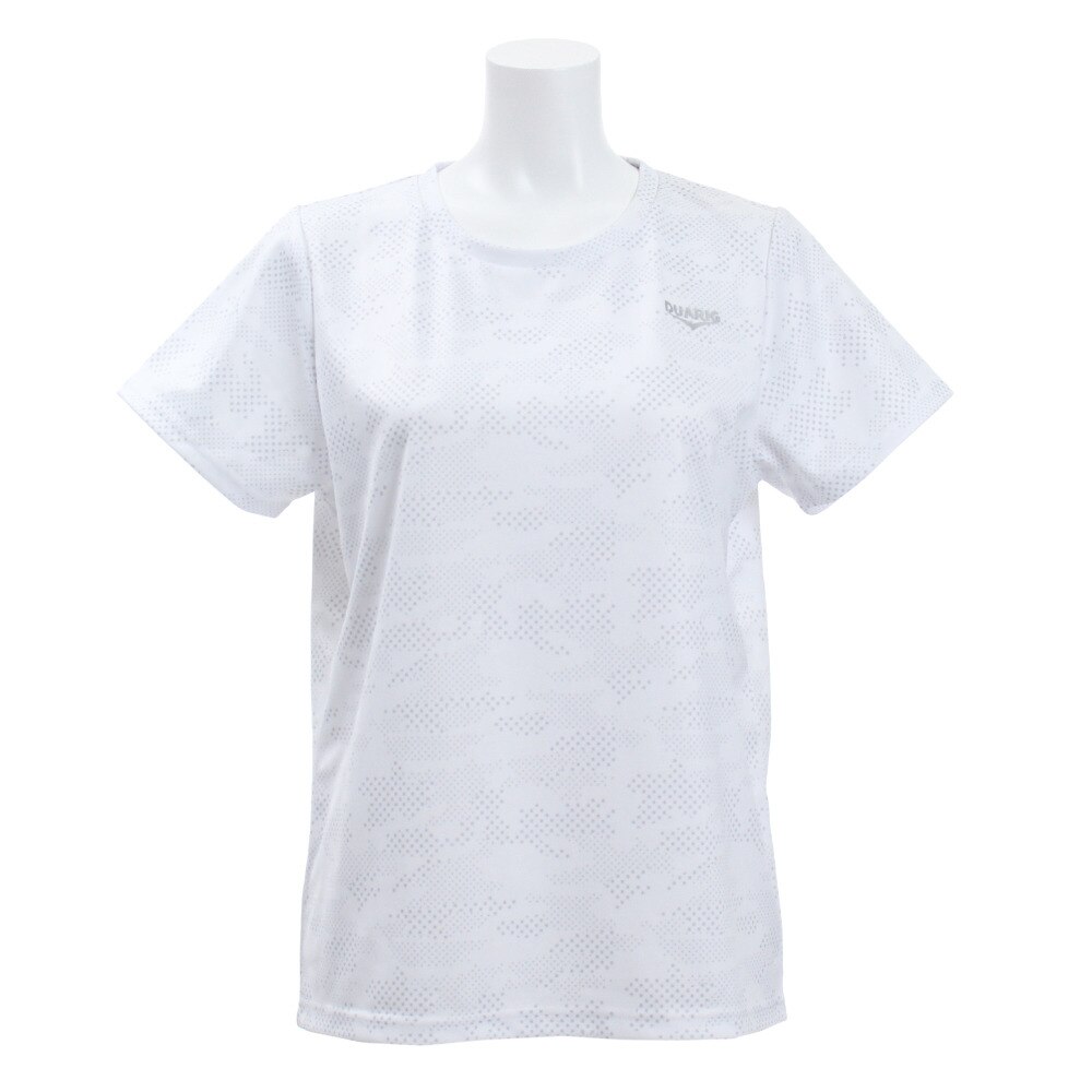  【多少の傷汚れありの為大奉仕】Tシャツ レディース 半袖 ドライプラス UVライトメッシュ 864D9CD9361 WHT オンライン価格