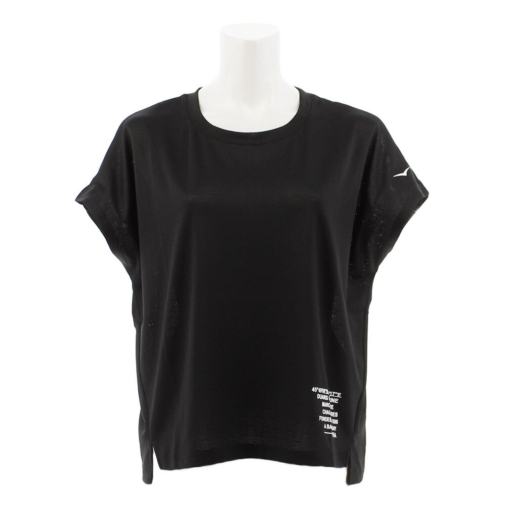  Tシャツ 半袖 TPジャガードメッシュ 864D9HD9247 BLK オンライン価格