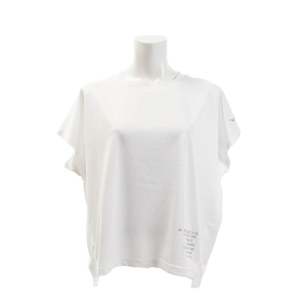  【多少の傷汚れありの為大奉仕】Tシャツ 半袖 Through PLUS ジャガードメッシュ 864D9HD9247 WHT オンライン価格