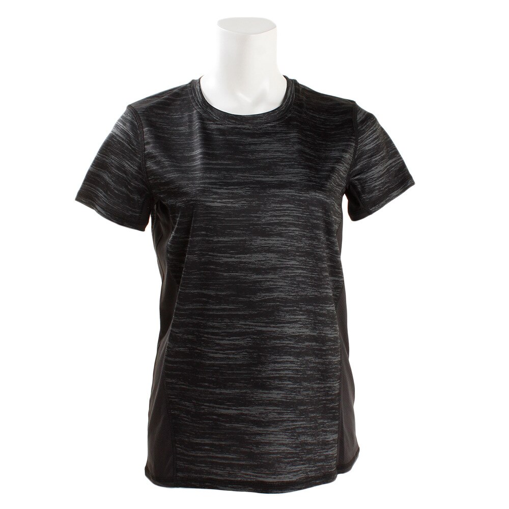  Tシャツ レディース 半袖 ドライプラスUVプリント 864PG9SD9294BLK オンライン価格