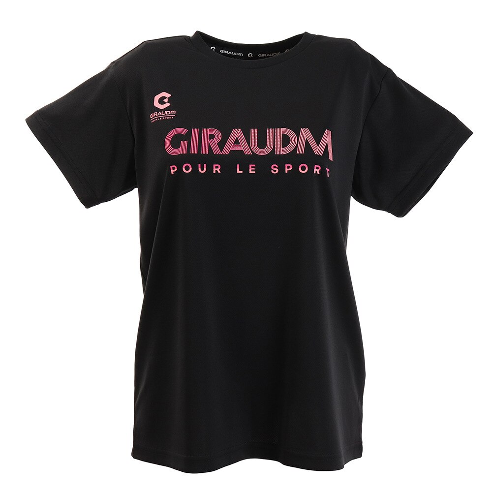  Tシャツ レディース 半袖 ドライプラス UVメッシュ 864GM0CD2430 BLK オンライン限定価格