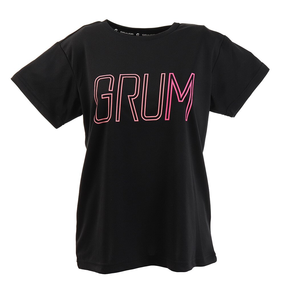  Tシャツ レディース 半袖 ドライプラス UVメッシュ 864GM0CD2433 BLK オンライン価格