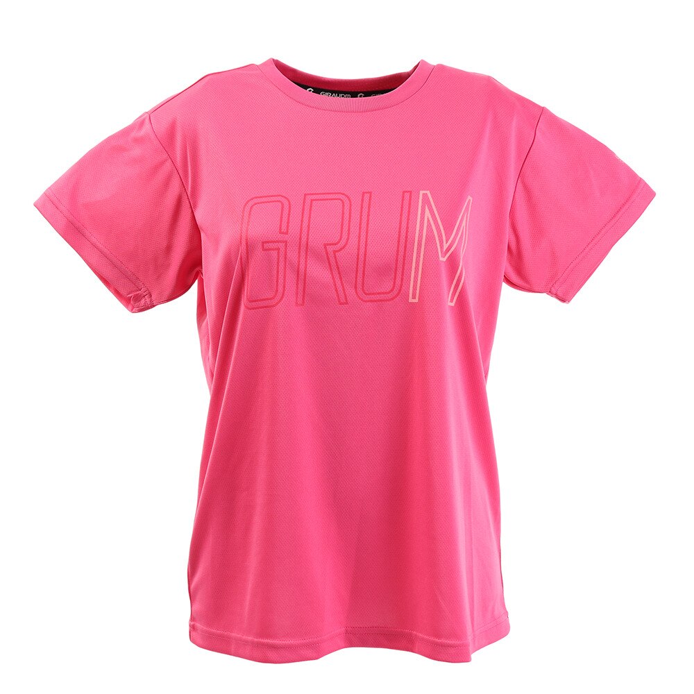  Tシャツ レディース 半袖 ドライプラス UVメッシュ 864GM0CD2433 PNK オンライン価格