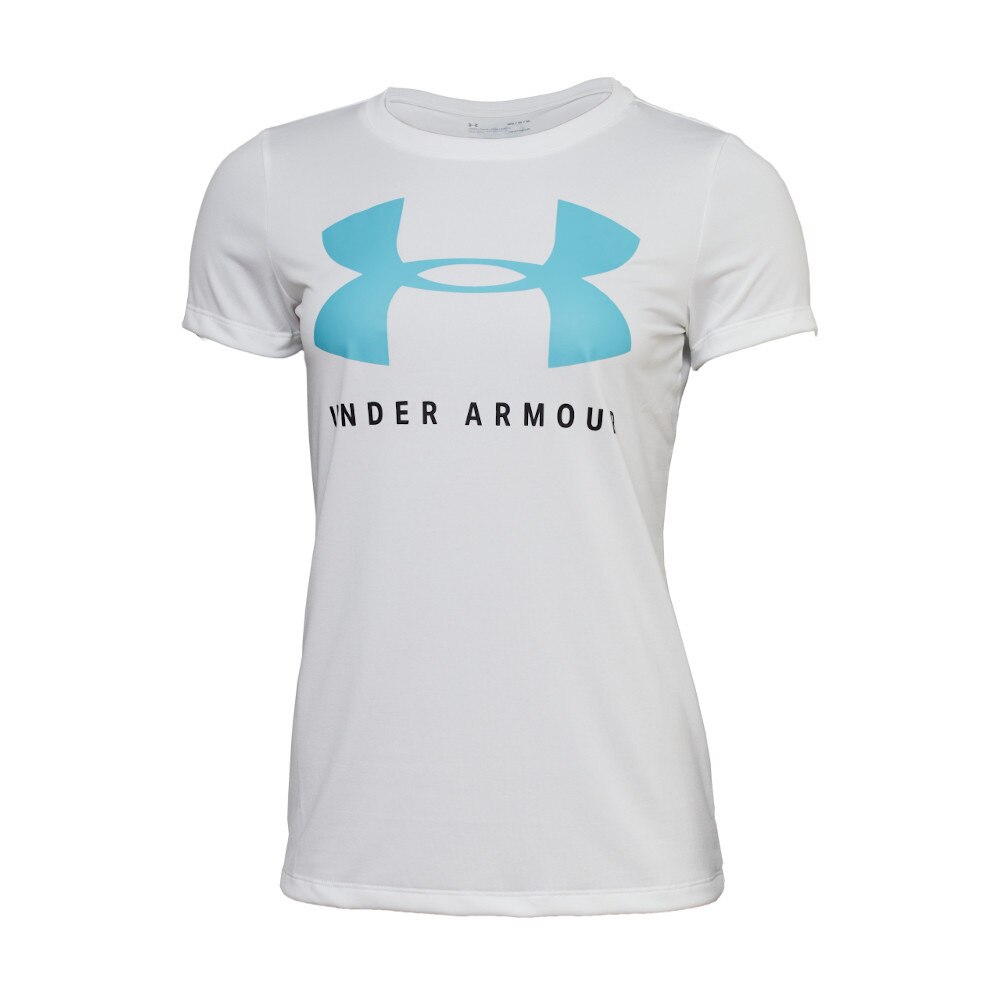  Tシャツ レディース 半袖 テック ビッグロゴ グラフィック 1359128 WHT/BHZ AT オンライン価格