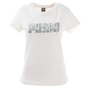 Tシャツ レディース 半袖 バンドル リピートキャット 01 Wht オンライン価格 プーマ スーパースポーツゼビオ