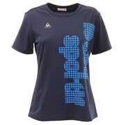 ルコック スポルティフ（Lecoq Sportif）（レディース）半袖シャツ QMWPJA15XB NVY