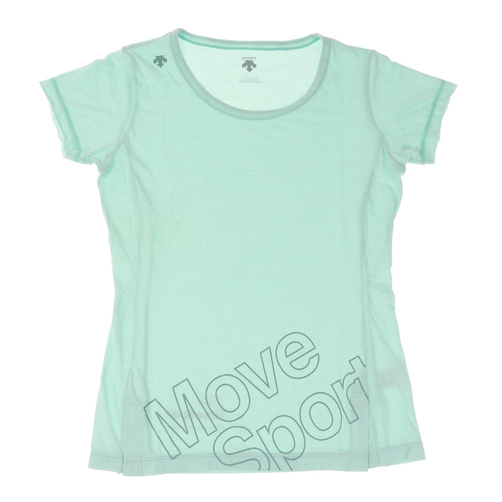  モイスチャーニットTシャツ DMWNJA53 GR 半袖
