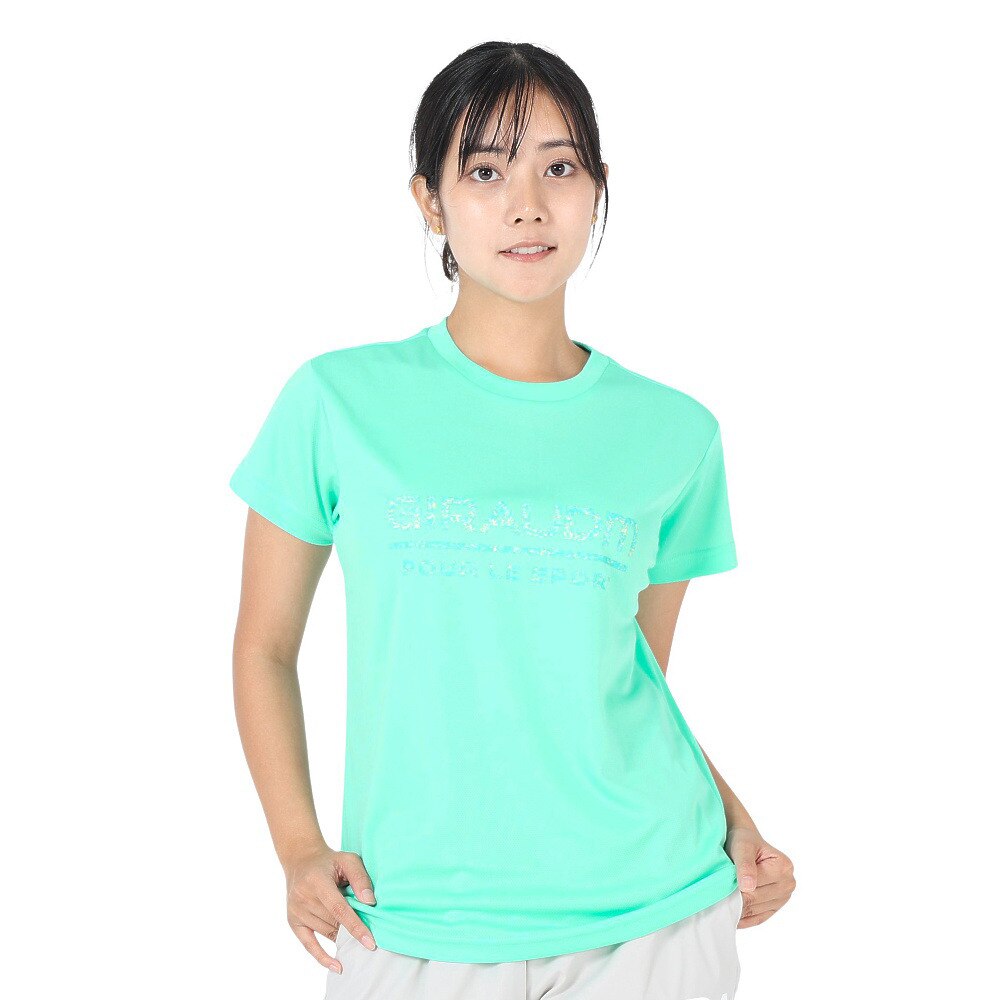 ジローム Tシャツ レディース 半袖 ドライ 吸汗速乾 Uvカット メッシュシャツ 864gm1cd6674 Grn スポーツ用品はスーパースポーツゼビオ ジローム Tシャツ レディース 半袖 ドライ 吸汗速乾 Uvカット メッシュシャツ 864gm1cd6674 Grn スポーツ用品はスーパースポーツゼビオ