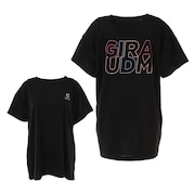 ジローム（GIRAUDM）（レディース）Tシャツ レディース 半袖 ドライ 吸汗速乾 UVカット メッシュシャツ 864GM1CD6677 BLK