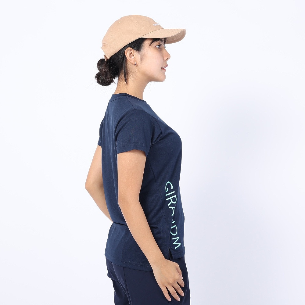 ジローム｜Tシャツ レディース 半袖 ドライ 吸汗速乾 UVカット メッシュシャツ 864GM1CD6680 NVY - スポーツ用品はスーパースポーツ ゼビオ