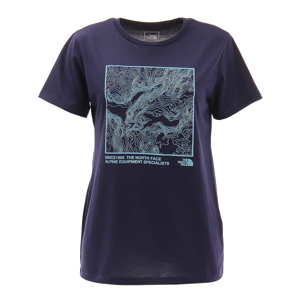  半袖Tシャツ TOPOGRAPHY NTW32180 NY