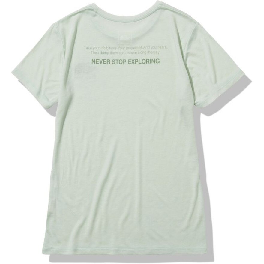  ショートスリーブフラッシュドライメリノメッセージクルーTシャツ NTW32174 MJ